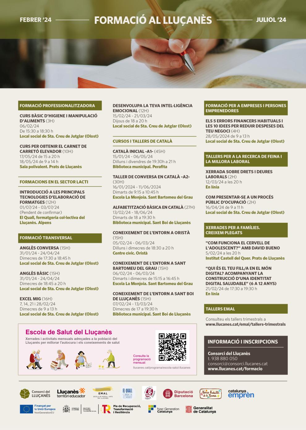 Formació al Lluçanès